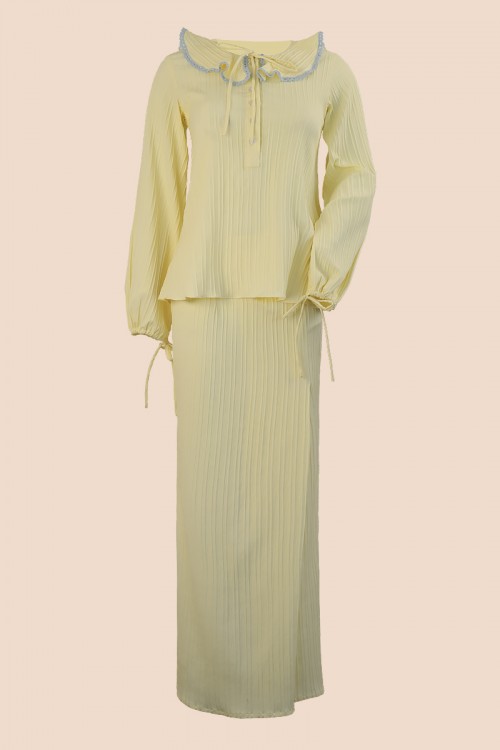 LUNA KURUNG IN LIGHT YELLOW