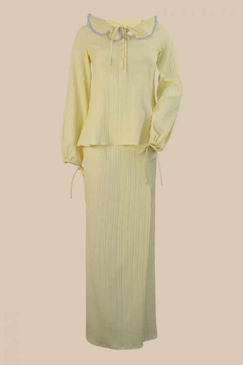 LUNA KURUNG IN LIGHT YELLOW