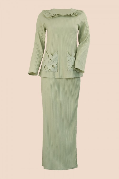 OLIVIA KURUNG IN SAGE GREEN