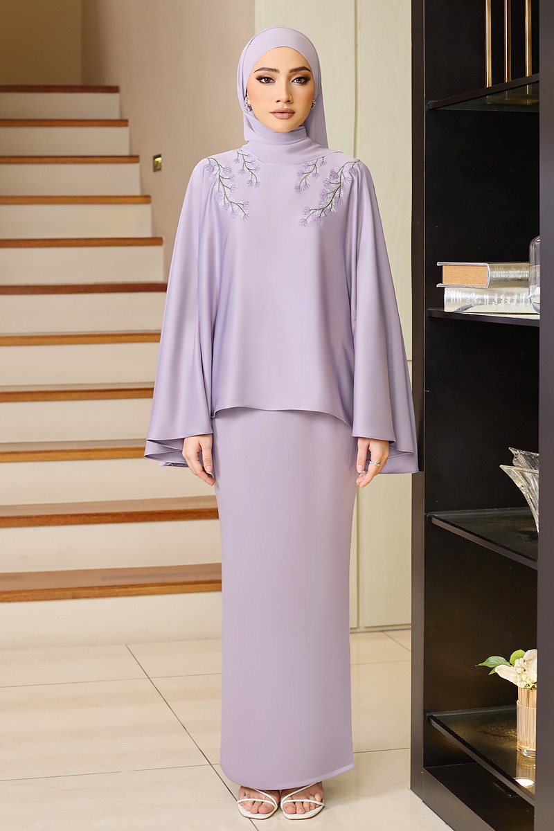 MELANIE KURUNG IN DUSTY PURPLE